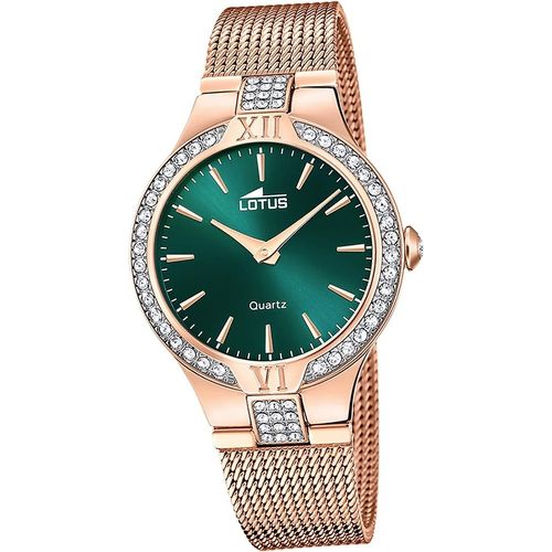 Lotus Edelstahl Damen Uhr Armbanduhr gold Elegant Classic D2UL18896/1