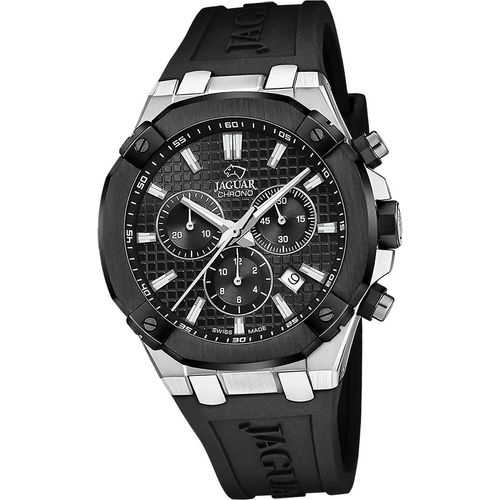 Jaguar Herren Uhr Silikonarmband schwarz D2UJ1020/2