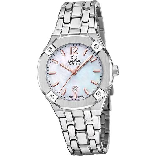 Jaguar Damen Uhr Edelstahlarmband silber D2UJ1016/1