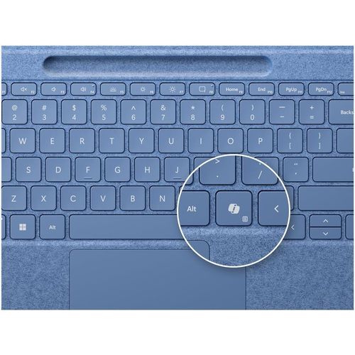 Microsoft Surface Pro Flex Keyboard mit Pen - blau