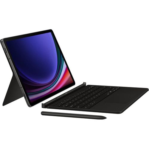 Book Cover Keyboard EF-DX725 für das Galaxy Tab S9 | S9 FE, Black Tablet-Hülle