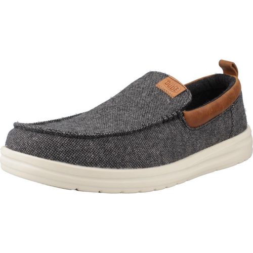 HEY DUDE GRIP MOC WOOL Blau