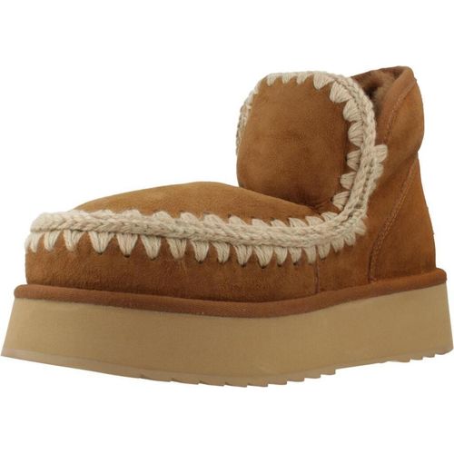 MOU MINI ESKIMO PLATFORM BOOT Brown