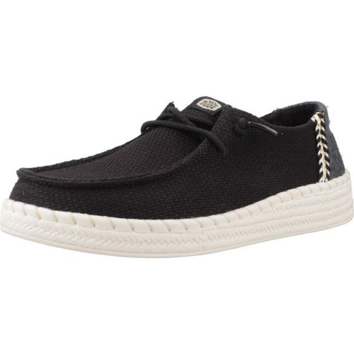 HEY DUDE WENDY ESPADRILLE WOVEN Schwarz