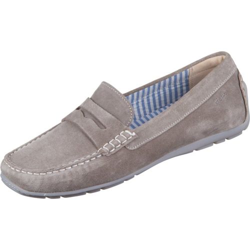 Sioux Slipper & Mokassin CARMONA-700, Rauleder, Grün, Damen