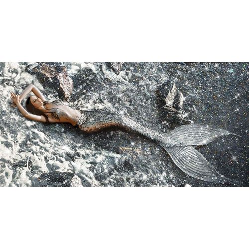 Glasbild MEERJUNGFRAU