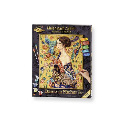 Schipper Malen nach Zahlen »Dame mit Fächer«