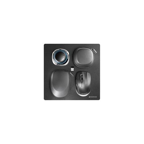 3Dconnexion SpaceMouse Wireless Kit 2 Maus kabellos schwarz, silber