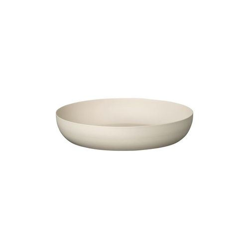 Blomus Dekoteller Plameta , Beige , Metall , rund , 5 cm , Dekoration, Dekoartikel, Dekoteller & -tabletts