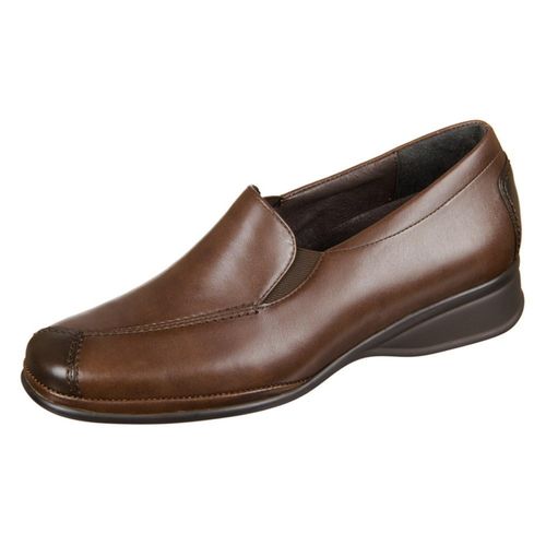 Semler Damen Slipper Sportlich Bequem braun