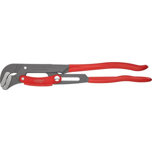 Rohrzange 2 Zoll S-Maul L.560mm Spann-W.70mm m.Schnellver. grau pulverb.Knipex