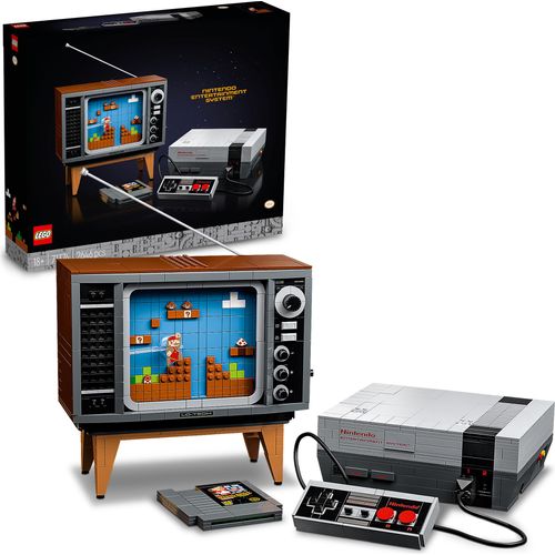 LEGO Super Mario Nintendo Entertainment System Super Mario Bros Gameplay-Bauset für Erwachsene, DIY 71374