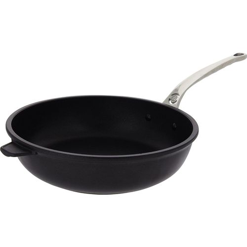 PFANNE Ø 28cm Antihaftbeschichtet Bratpfanne Induktionspfanne Aluminium DE BUYER