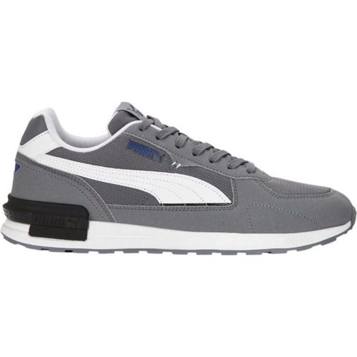 Puma Graviton - Grau / Weiß / Blau Synthetik Größe: 41 Normal