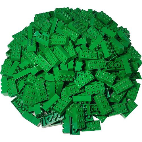 LEGO® DUPLO® 2x4 Steine Bausteine Grundbausteine Grün - 3011 NEU! Menge 80x