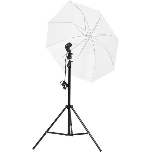 Prolenta Premium - Fotostudio-Set mit Leuchten, Hintergrund und Reflektor