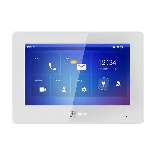 Monitor für Dahua Gegensprechanlage Weiß - VTH5422HW