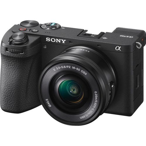 Sony Ilce-spiegelreflexkamera 6700l Schwarz One Size / EU Plug 220V Schwarz One Size