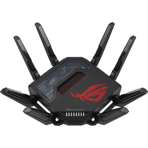ASUS ROG Rapture GT-BE98 WLAN-Router 10 Gigabit Ethernet Quad-band (2.4 GHz / 5 GHz-1 / 5 GHz-2 / 6 GHz) Schwarz