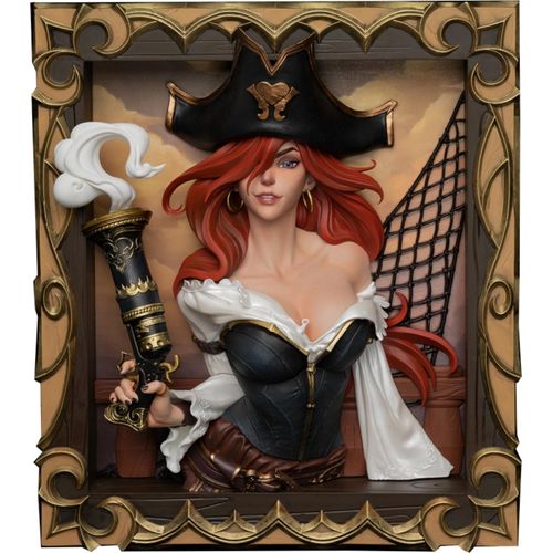 Infinity Studio LEAGUE OF LEGENDS - Miss Fortune der Kopfgeldjäger 3D Fotorahmen