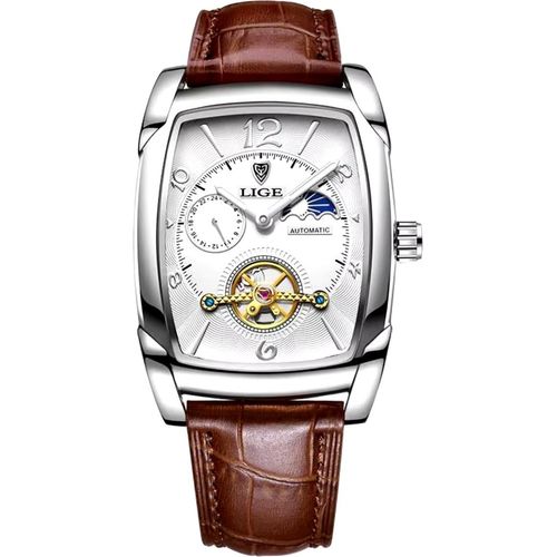 Uhr LIGE Oren - Braun / Silber KP35197
