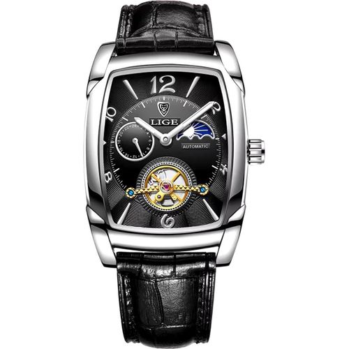 Uhr LIGE Oren - Schwarz / Silber KP35199