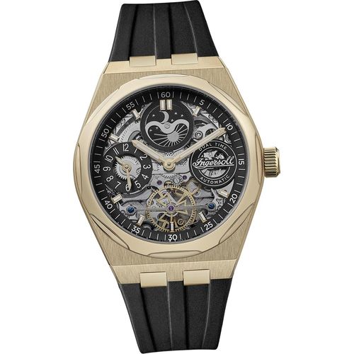 Ingersoll PUR Herren Uhr Analog Elegant Armbanduhr schwarz D2UIN12907
