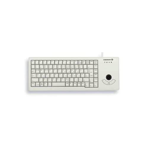 CHERRY TAS G84-5400 Corded EU-Layout hellgrau TRACKBALL USB