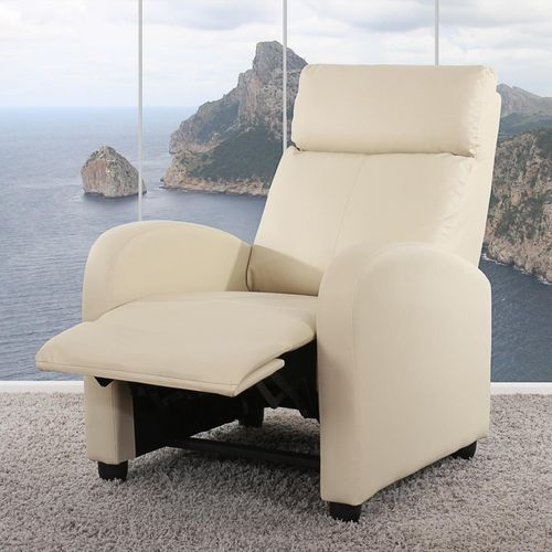 Fernsehsessel Relaxsessel Liege Sessel Dallas, Kunstleder