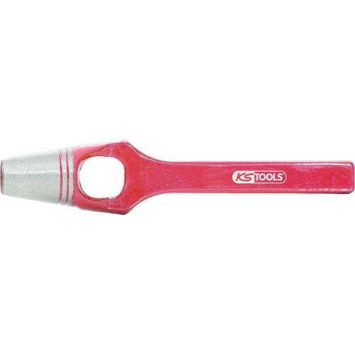 KS TOOLS 129.2054 - Durchschlag - Stahl - Rot - 240 mm - 5,4 cm - 1,85 kg