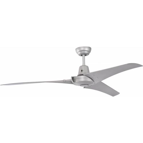Industrie Deckenventilator Pepeo Vourdries Silber 142 cm ohne Steuerung