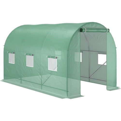 TUNNEL CASE 350x200x200 Verzinkte Rohre, Gewächshaus, Hobby-Gewächshaus, Gewächshaus