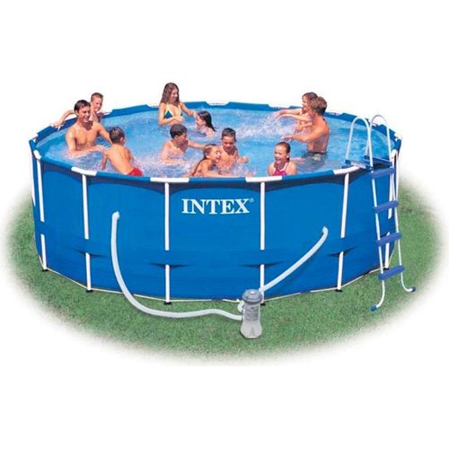 Intex Metallrahmen-Pool 457 x 122 cm 28236GN