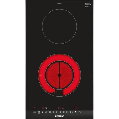 Siemens ET375FFP1E Kochfeld, 2 Heizelemente, 30.2 cm, Glaskeramik
