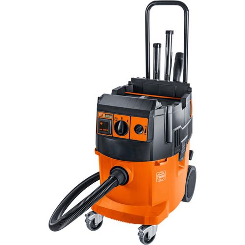 FEIN Dustex 25 L, Staubsauger für dry und wet de hohe Leistung mit Anschluss de Elektrowerkzeuge für el Werkstatt und Baustelle mit cable mit Stecker 7,5 m, Max.