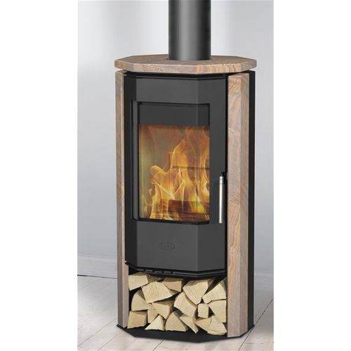 Kaminofen Fireplace Phönizia 2 raumluftunabhängig Loticstone 5kW