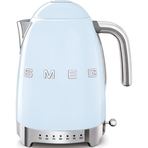 SMEG pastellfarbener Wasserkocher mit Temperaturregelung KLF04PBEU