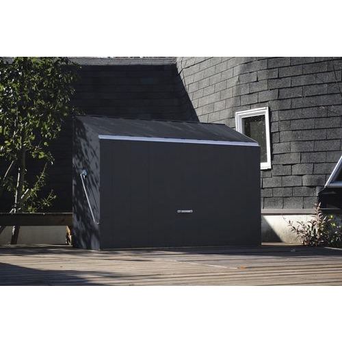Fahrradbox Trimetals Sesame Aufbewahrungsbox anthrazit 185x76x139cm