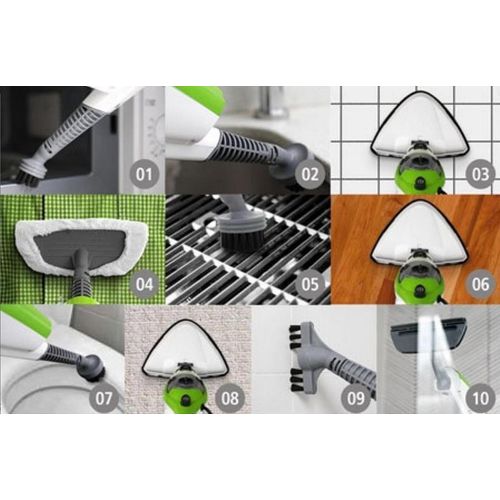 10 in1 Dampfbesen Hubus | Dampfstrahler | Dampfreiniger | Dampfwischer