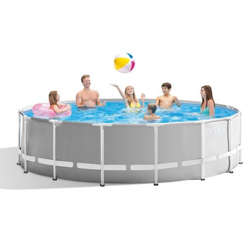 Intex 26726 Ex 26736 Prism Frame Rund Aufstellpool 457x122 cm