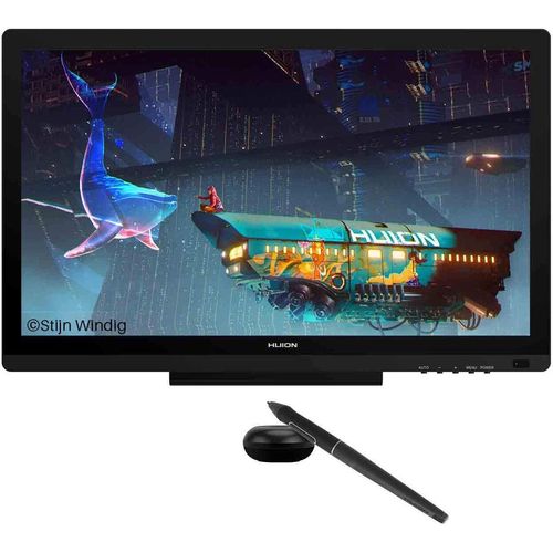 HUION Kamvas 20 Grafiktablett mit Display, Upgrade-Version Kamvas GT-191 V2 Grafikzeichnungsmonitors, 120% sRGB, ± 60 ° Neigung