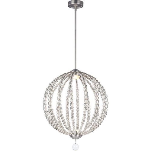 LED Große Pendelleuchte Kristall