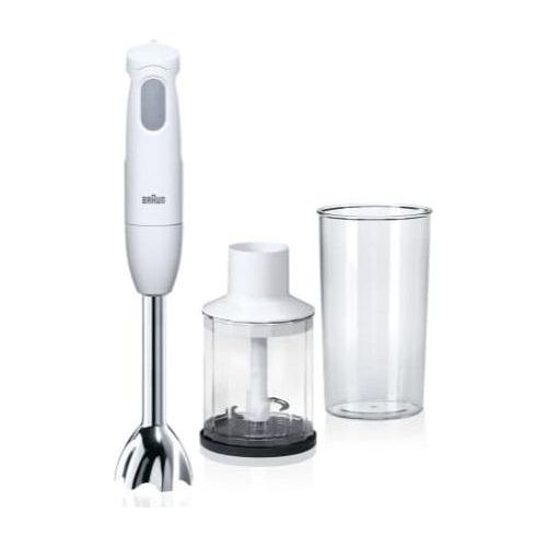 Braun MQ 120 PESTO, 350 l, 600 l, 12500 RPM, Pürierstab, Farbe: Weiß, AC