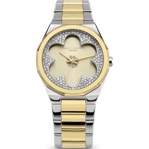 DAISY DIXON Damenuhr Modische Armbanduhr DD168SGM Bicolor