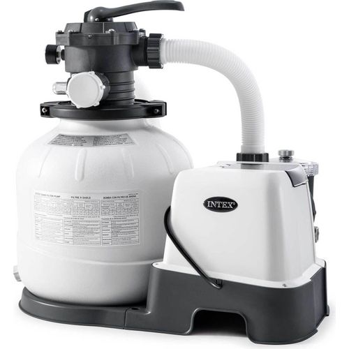 INTEX 26676 - Sandfilterpumpe & Salzwasser System - QX2100 (6m³l/hr, bis 32m³ Pool)