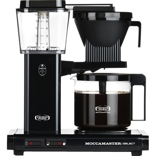 MOCCAMASTER Filterkaffeemaschine KBG Select Black 1,25l schwarz NEU