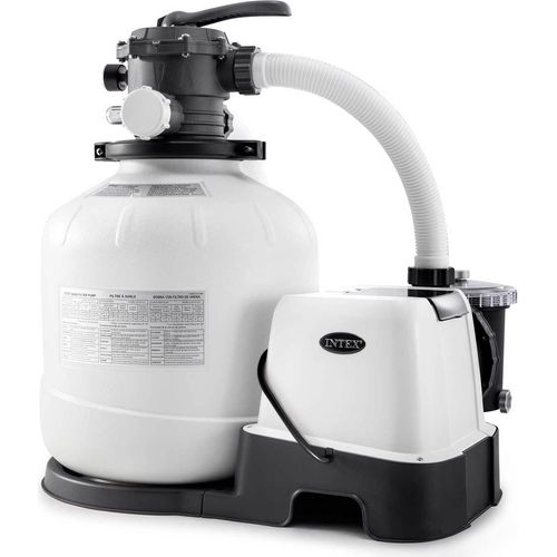 INTEX 26680 - Sandfilterpumpe & Salzwasser System - QX2600 (8m³l/hr, bis 56m³ Pool)