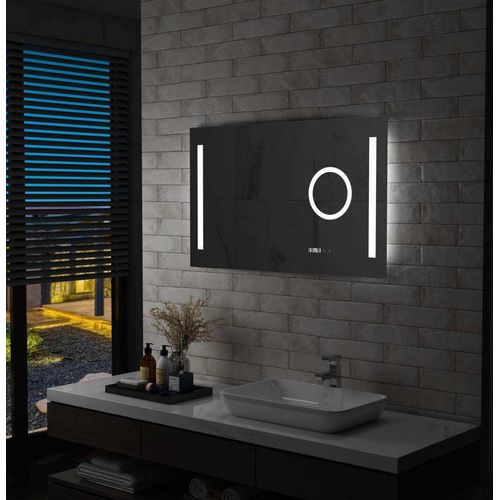LED-Badspiegel mit Berührungssensor 100x60 cm