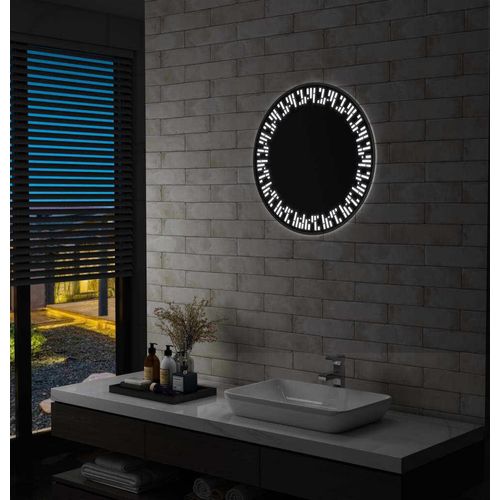 Badezimmerspiegel mit LED 60 cm