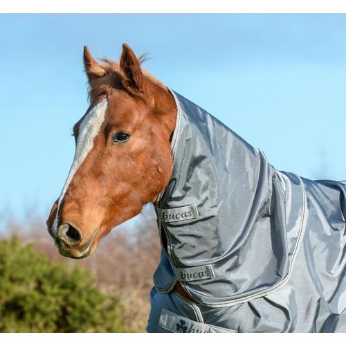 Bucas Smartex Combi Neck Halsteil 300g in zwei Farben, Farbe:Iron Gate, Größe:S